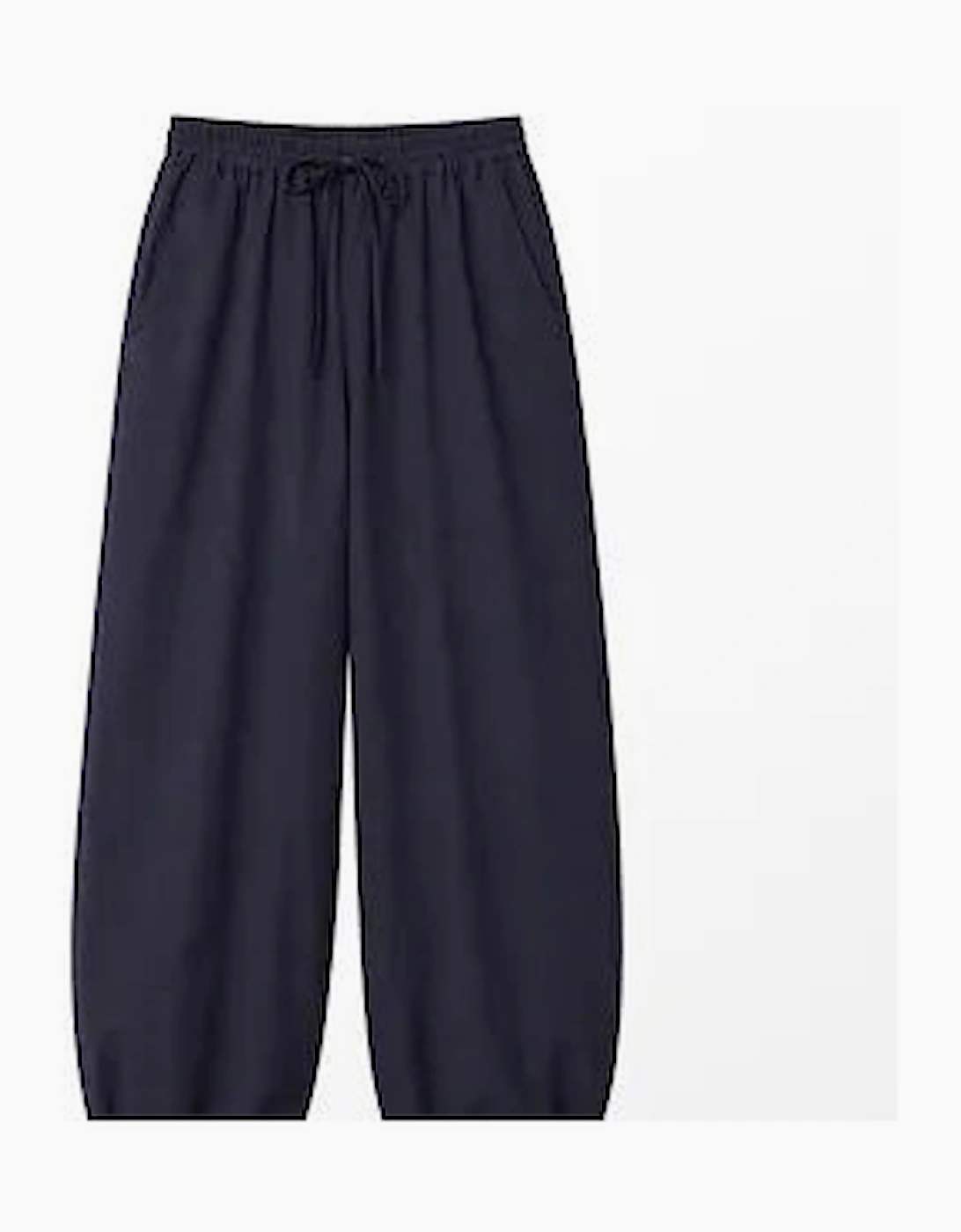Navy Balloon Trousers
