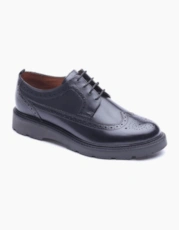Waxy Black Leather