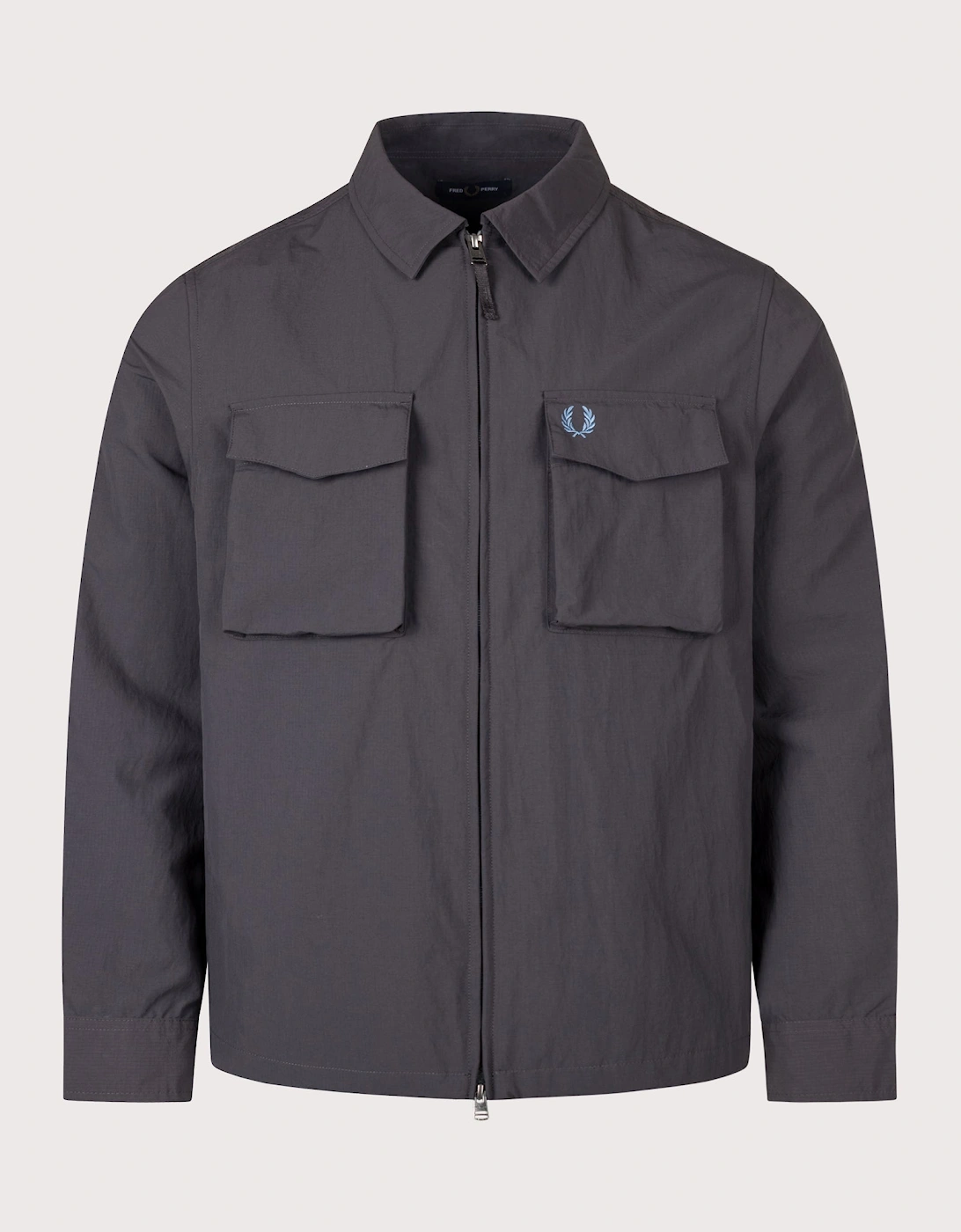 Regular Fit Ripstop Pocket Overshirt