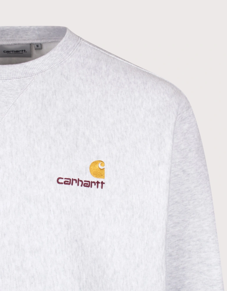Loose Fit American Script Sweatshirt