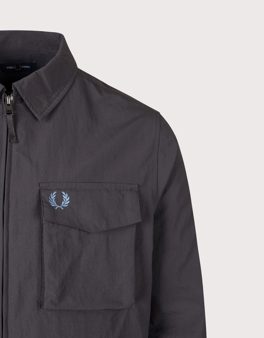 Regular Fit Ripstop Pocket Overshirt