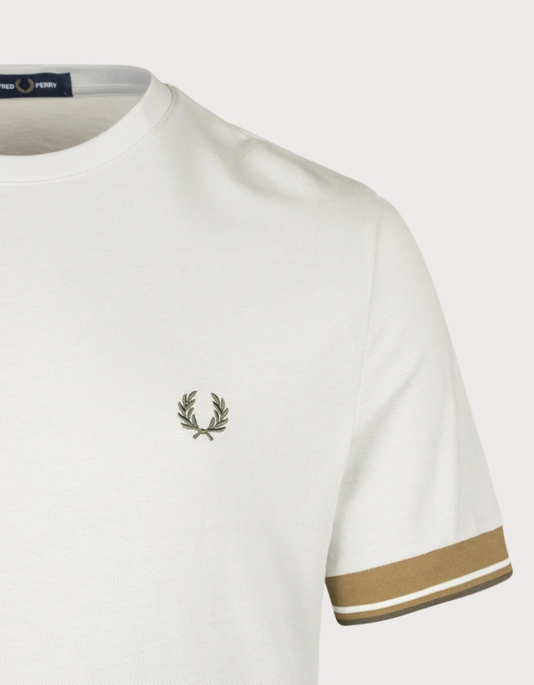 Regular Fit Twin Tipped Cuff T-Shirt