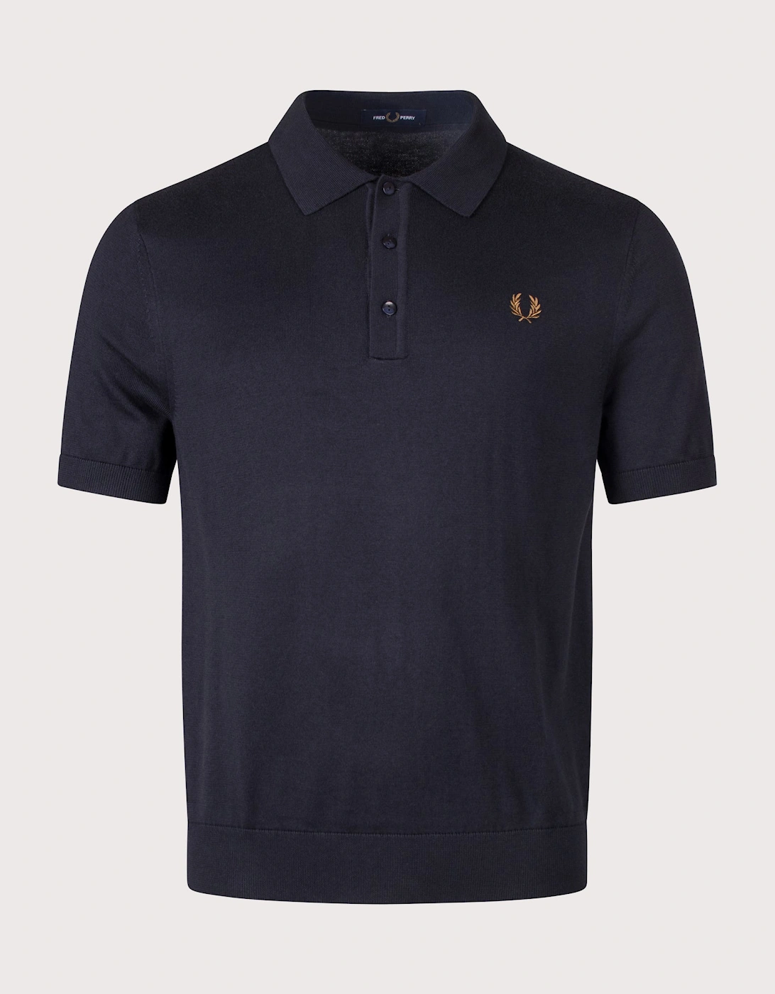 Regular Fit Supima Cotton Knitted Polo Shirt
