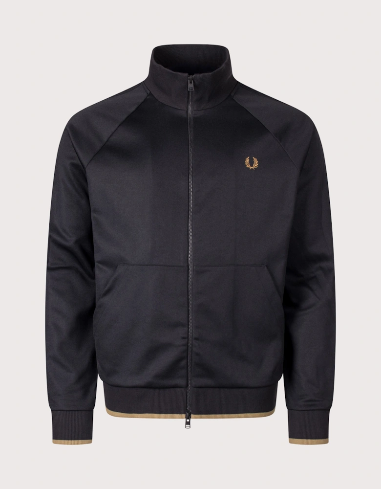 Regular Fit Cable Tape Track Jacket