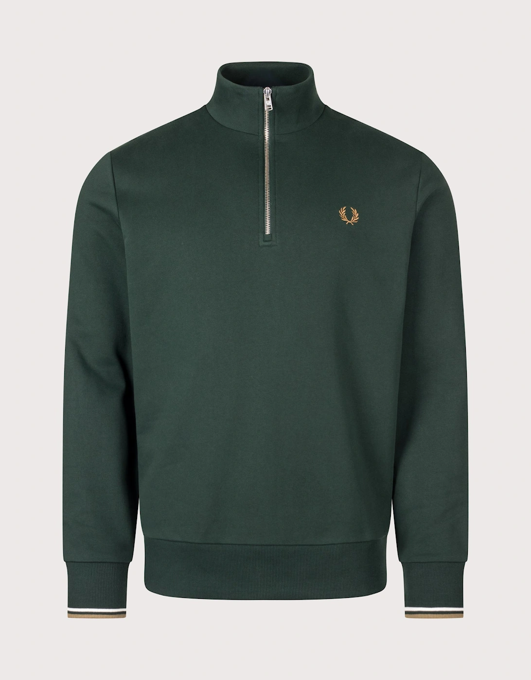 Regular Fit Quarter Zip Sweatshirt