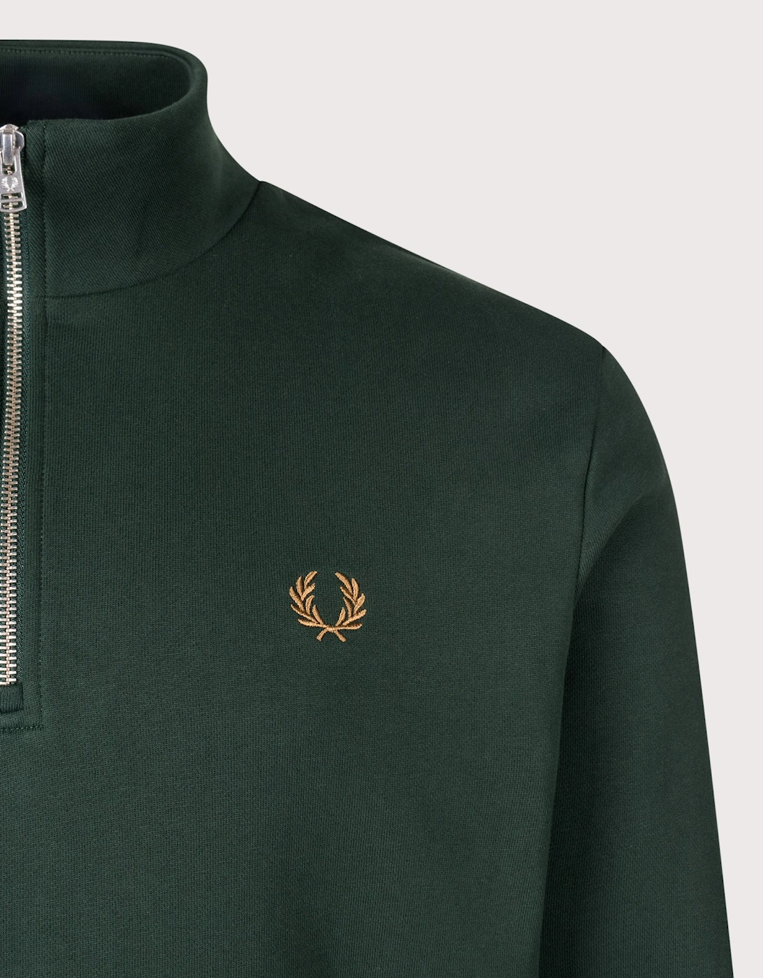 Regular Fit Quarter Zip Sweatshirt