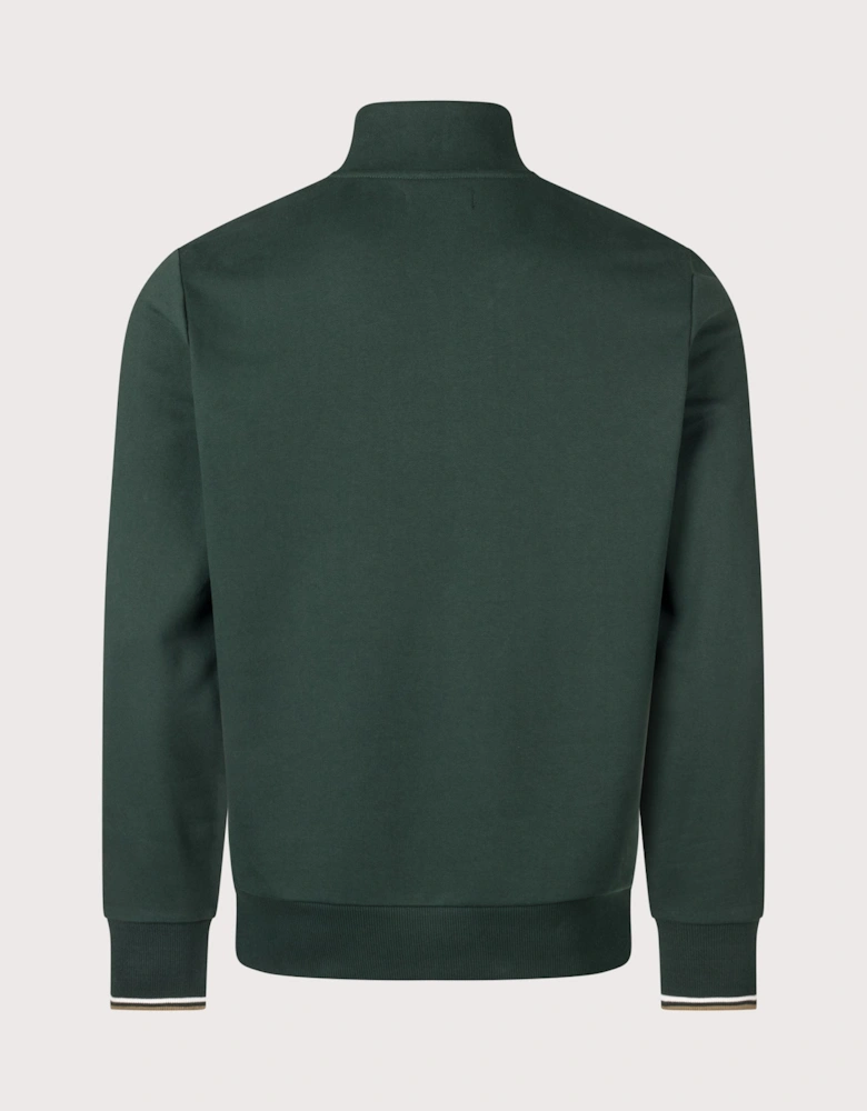 Regular Fit Quarter Zip Sweatshirt