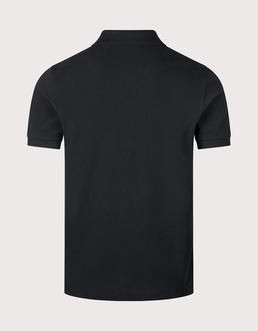 Regular Fit Offset Argyle Cut and Sew Polo Shirt