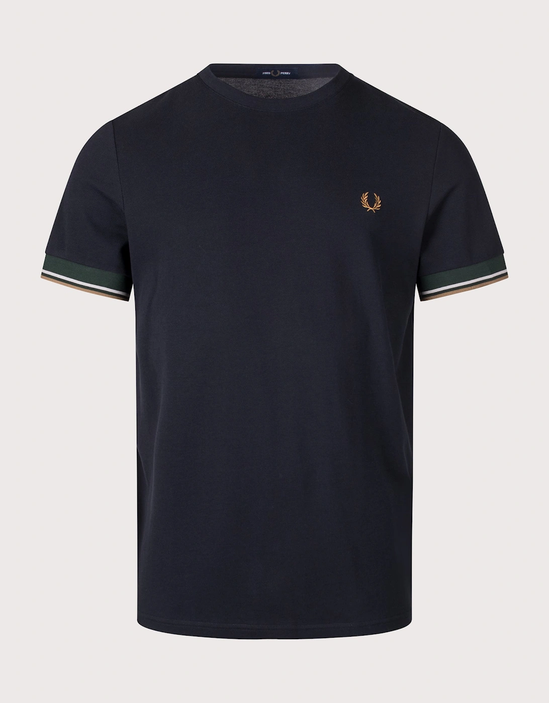 Regular Fit Twin Tipped  Cuff T-Shirt