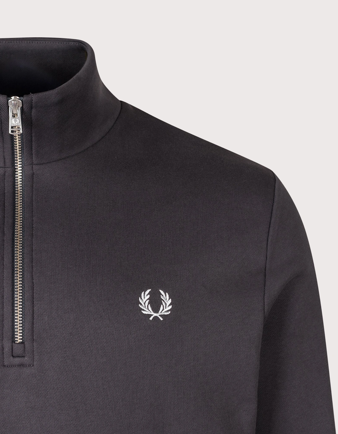 Regular Fit Quarter Zip Sweatshirt
