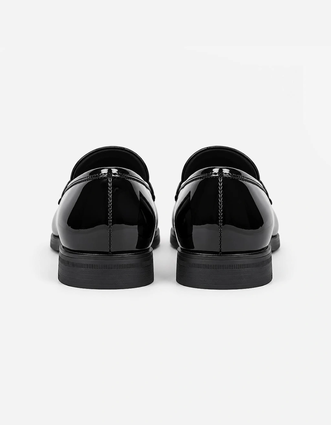 Mister Carlo ALFIE Mens Loafer Shoes Black Patent