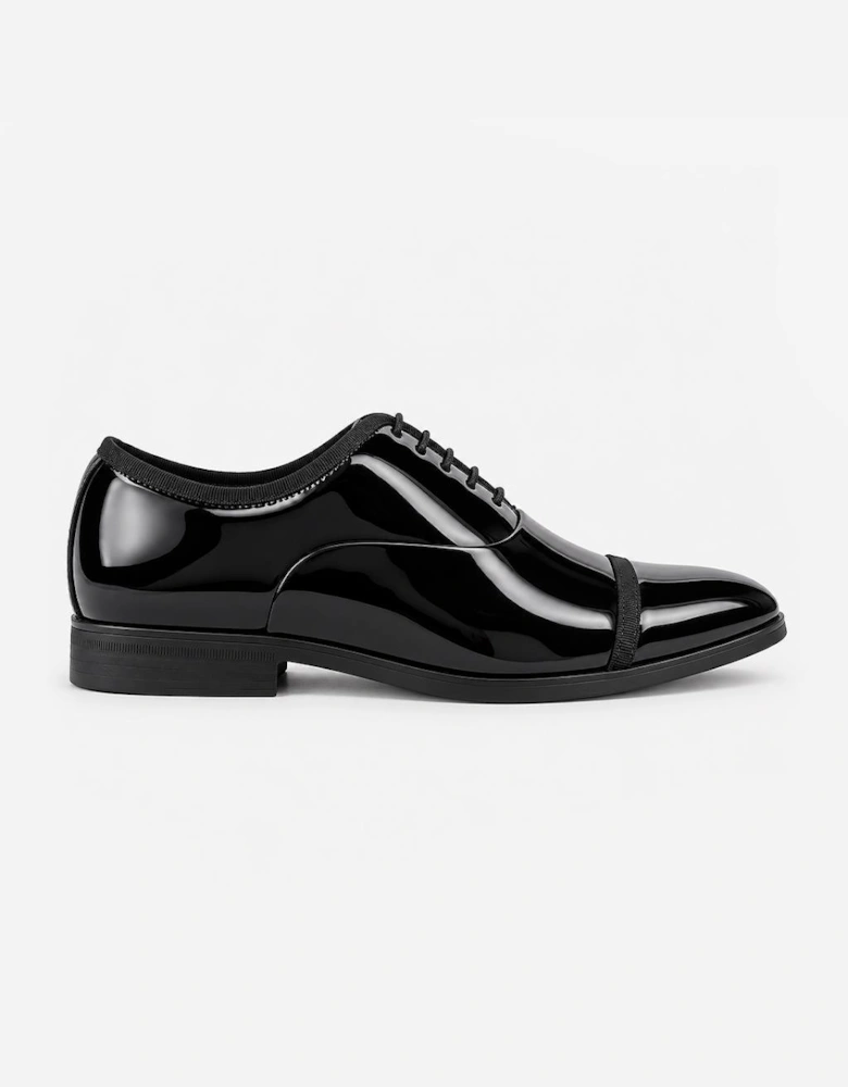 Mister Carlo RALPH Mens Oxford Shoes Black Patent