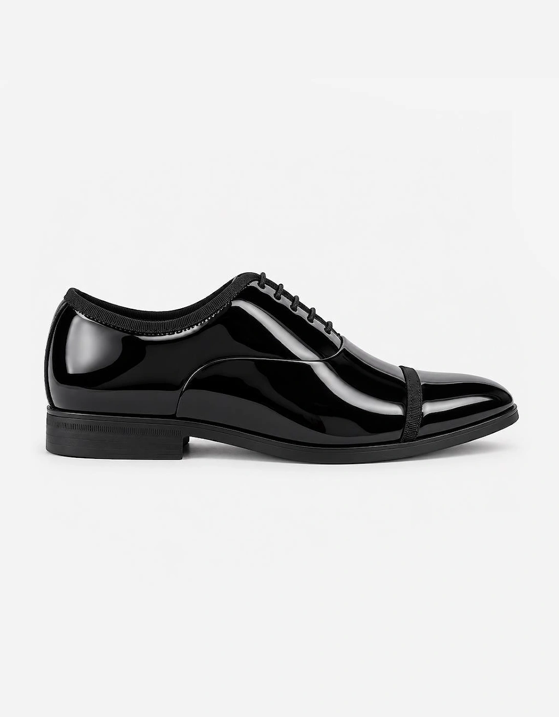 Mister Carlo RALPH Mens Oxford Shoes Black Patent