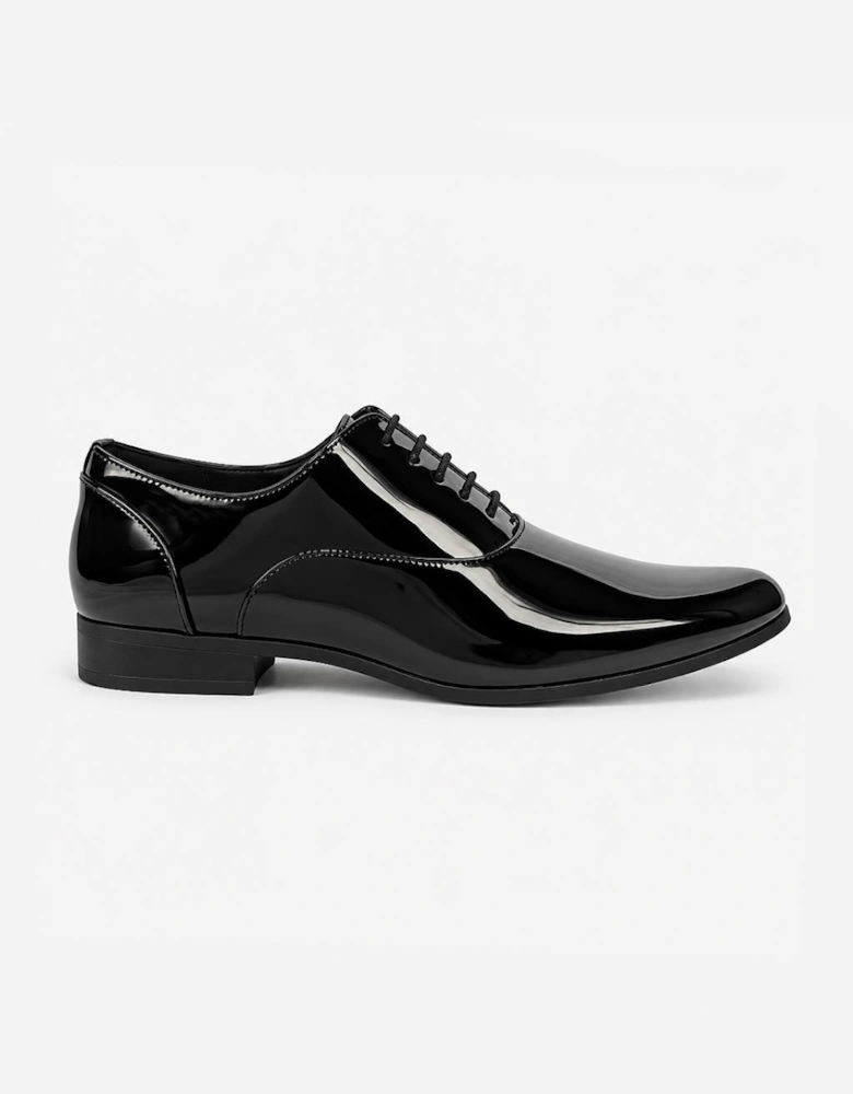 Mister Carlo OSCAR Mens Oxford Shoes Black Patent