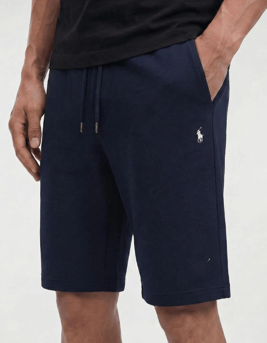 Ralph Lauren Double-Knit Shorts in Navy