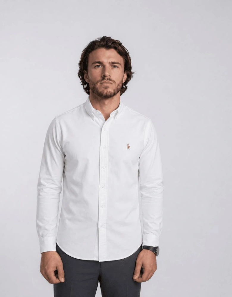 Polo Ralph Lauren Custom Fit Oxford Shirt White