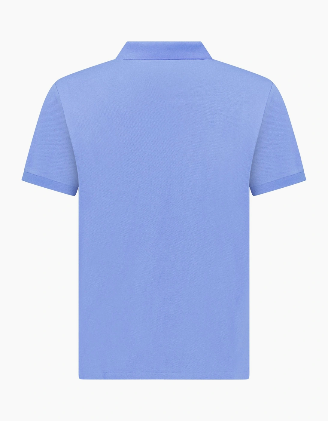 Polo Ralph Lauren Mesh Custom Slim Fit Polo Shirt in Blue