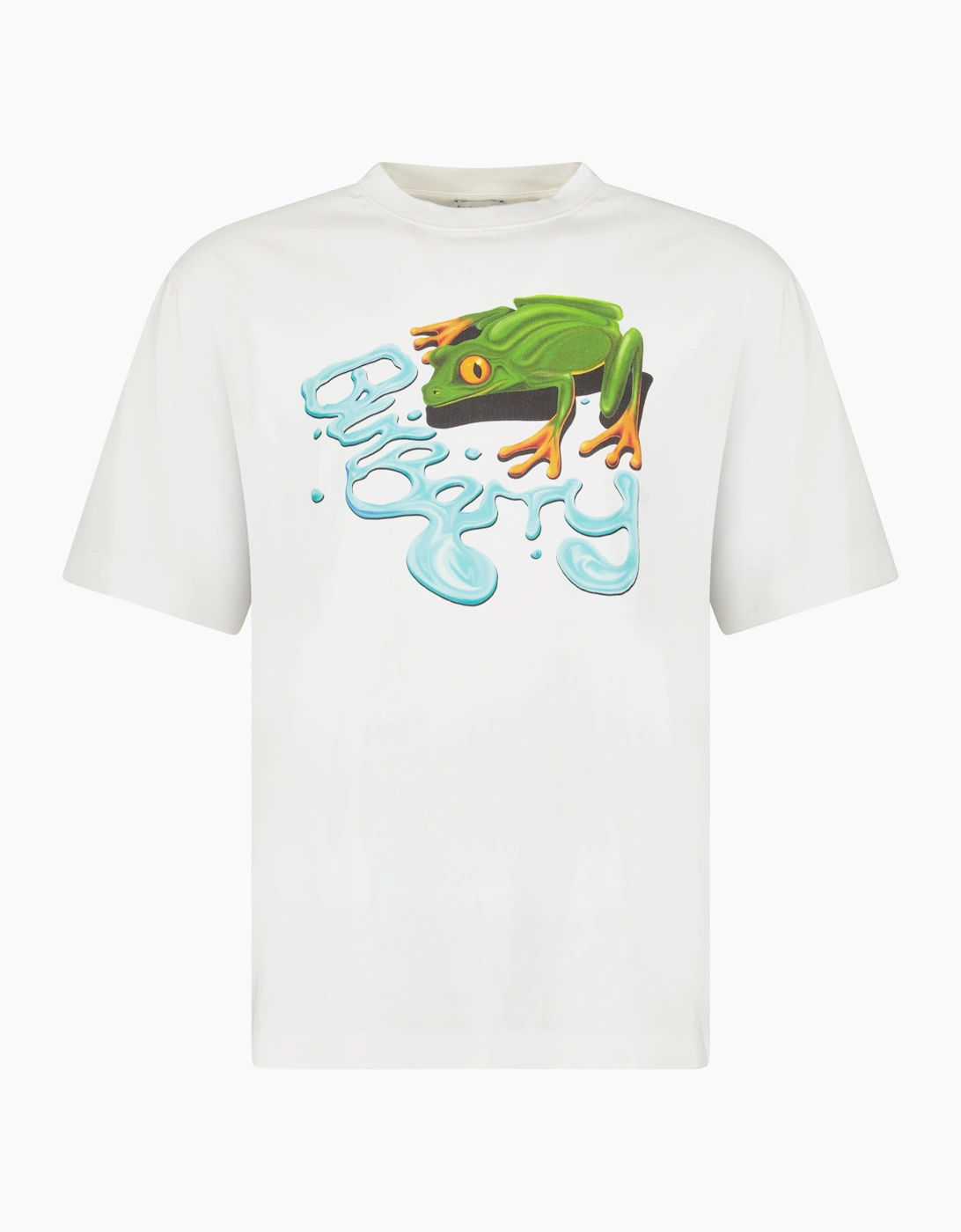 Burberry Frog Cotton T-Shirt White