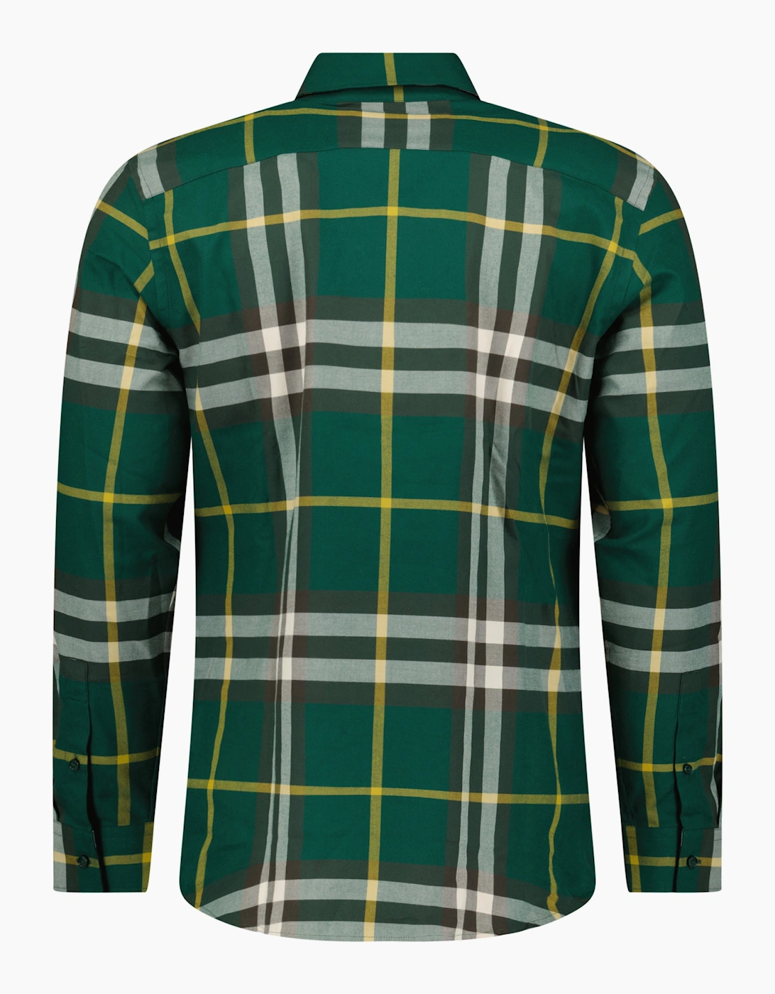 Burberry 'Claverdon' Check Shirt in Ivy Green