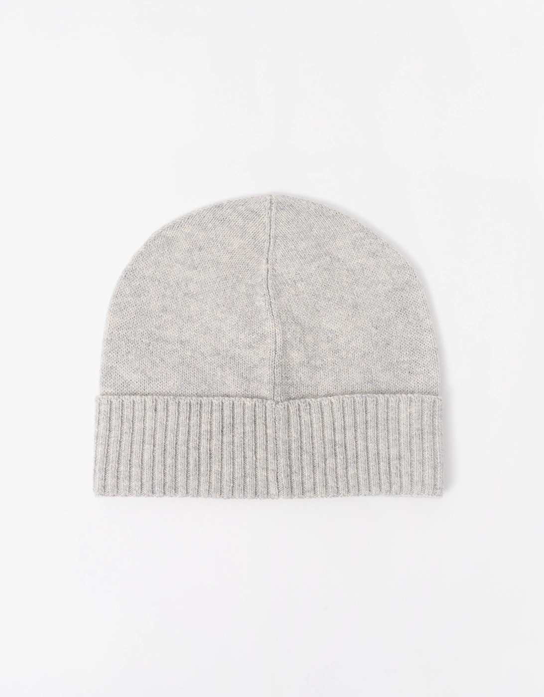 BOSS Orange Akaio R Mens Beanie with Logo Label - Open Grey 086