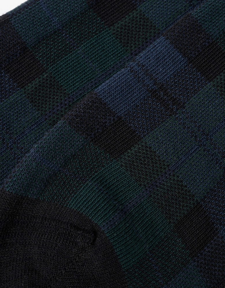 Fred Perry Mens Tartan Sock - Blackwatch Tartan 37A