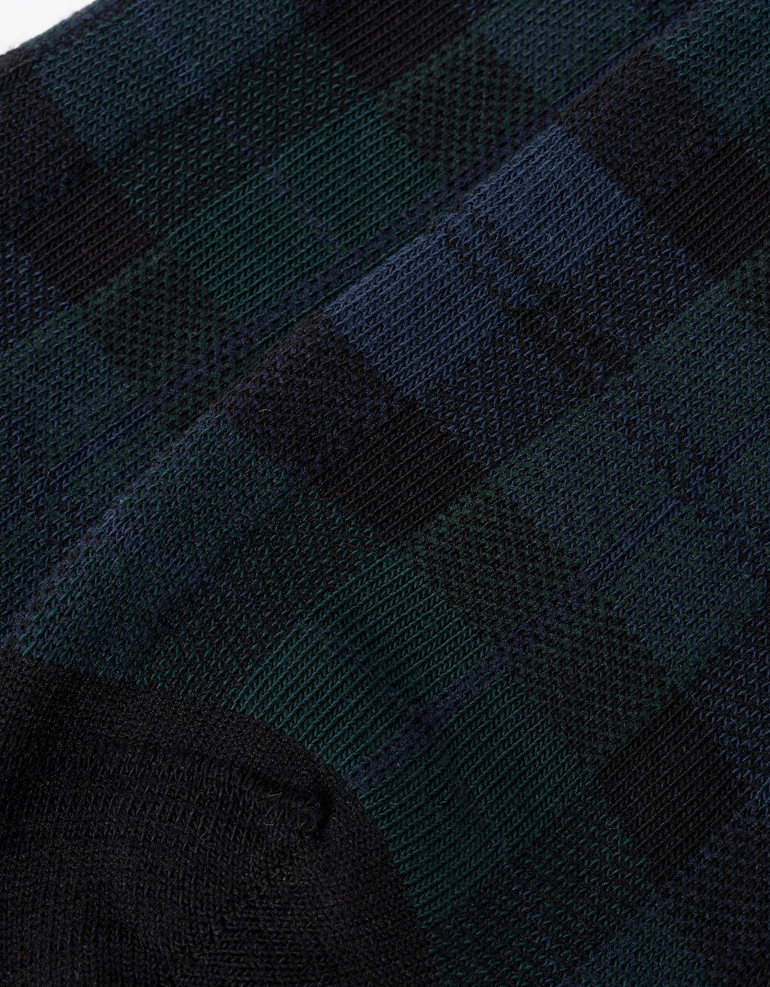 Fred Perry Mens Tartan Sock - Blackwatch Tartan 37A