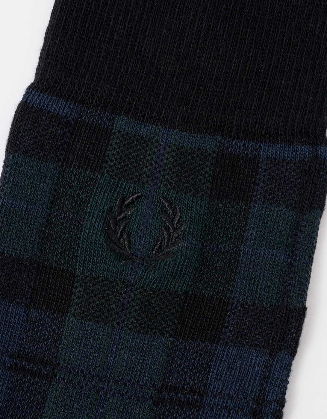 Fred Perry Mens Tartan Sock - Blackwatch Tartan 37A