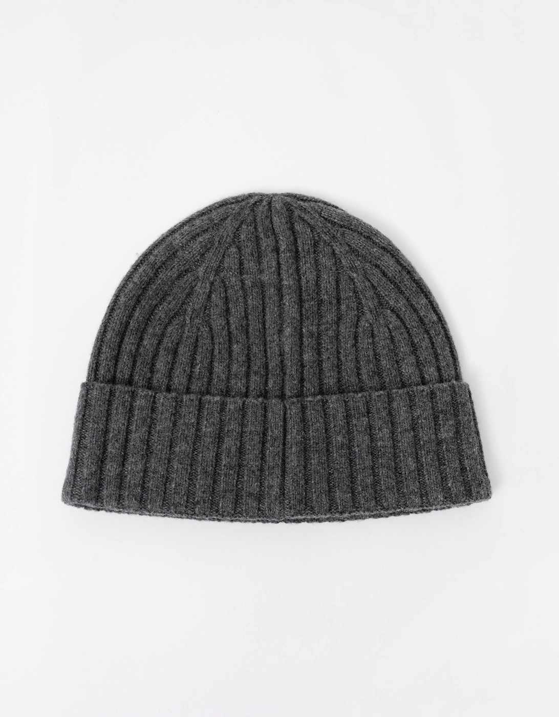 BOSS Orange Mens Fino Beanie Hat - Medium Grey 030
