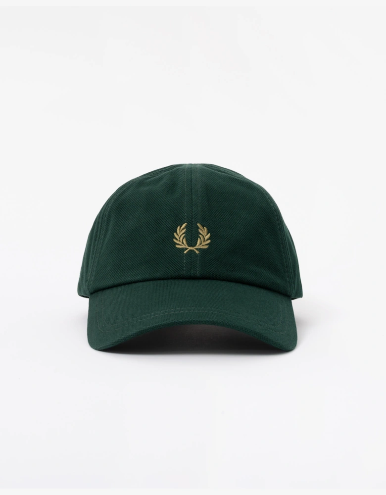 Fred Perry Mens Pique Classic Cap - Grassroots/Bronze 86D