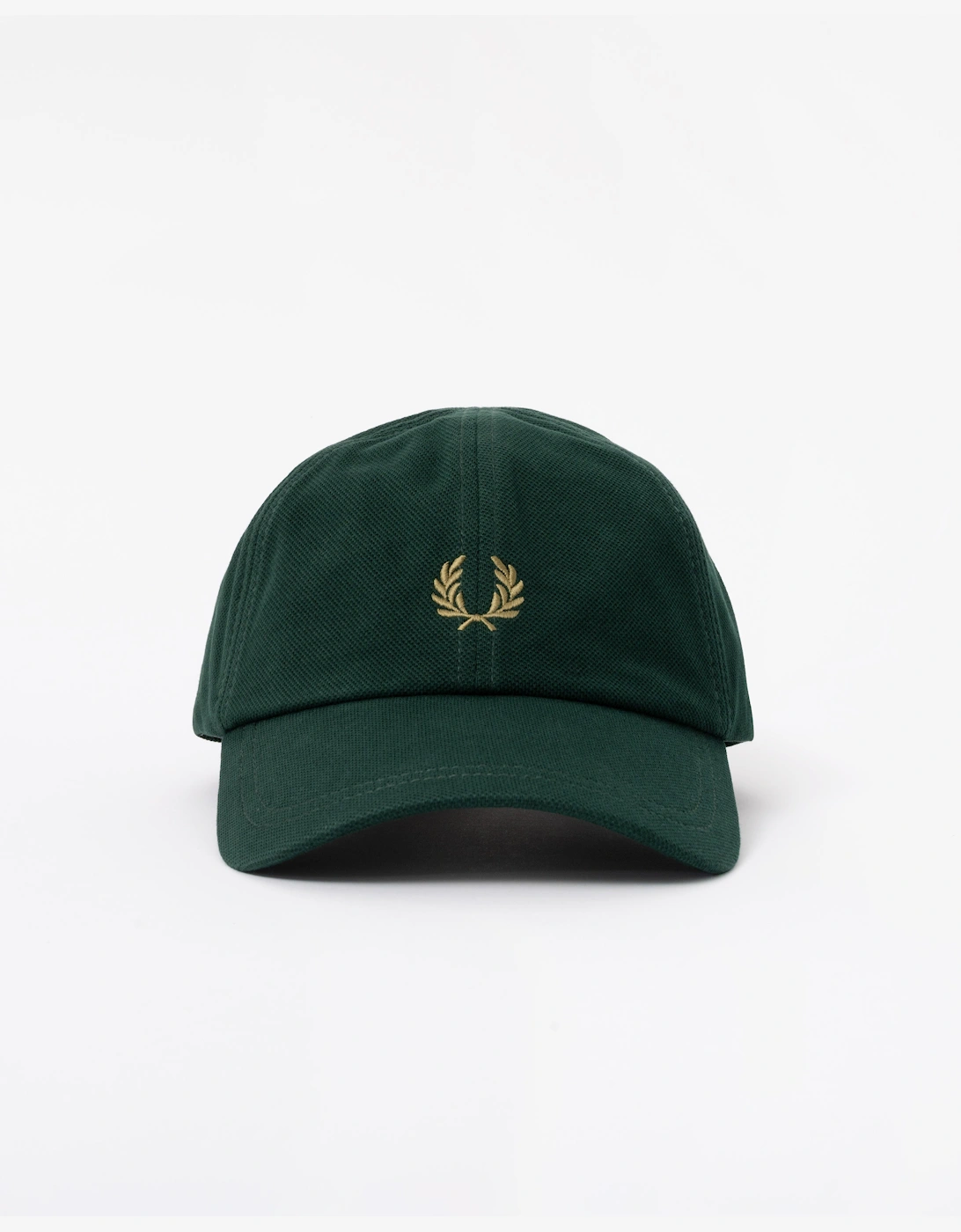 Fred Perry Mens Pique Classic Cap - Grassroots/Bronze 86D