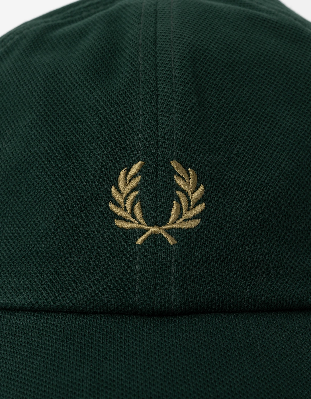 Fred Perry Mens Pique Classic Cap - Grassroots/Bronze 86D