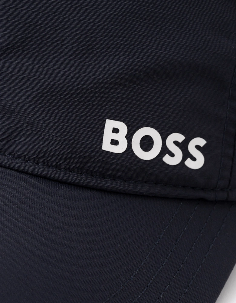 BOSS Green Lach Mens Cap with UV Protection - Dark Blue 402