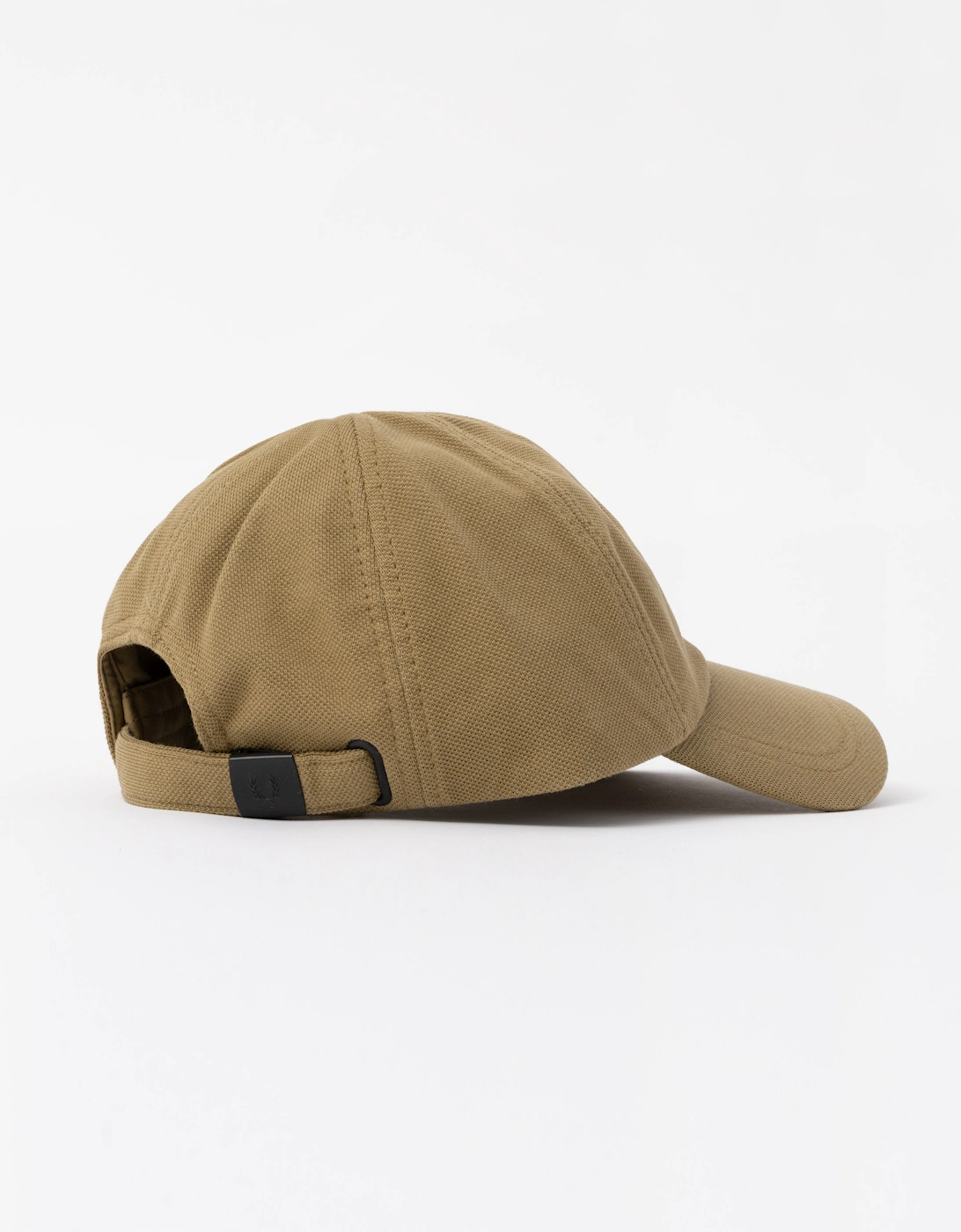 Fred Perry Mens Pique Classic Cap - Bronze/Oxblood 62D