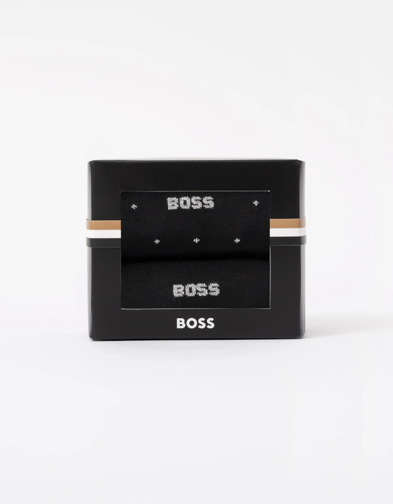 BOSS Orange 2-Pack RS Gift Set MC Mens Socks - Black 001