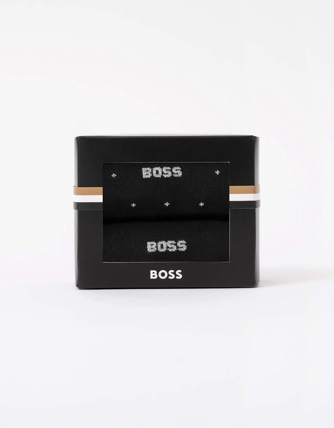 BOSS Orange 2-Pack RS Gift Set MC Mens Socks - Black 001