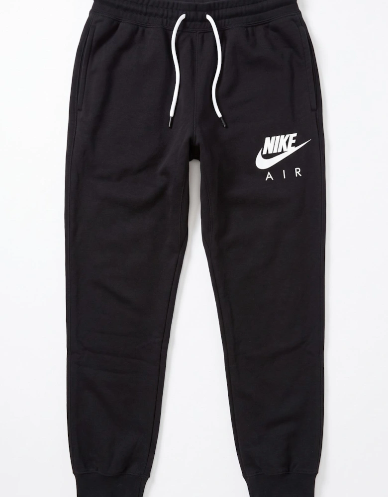 Nike Air Mens Fleece Joggers in Black
