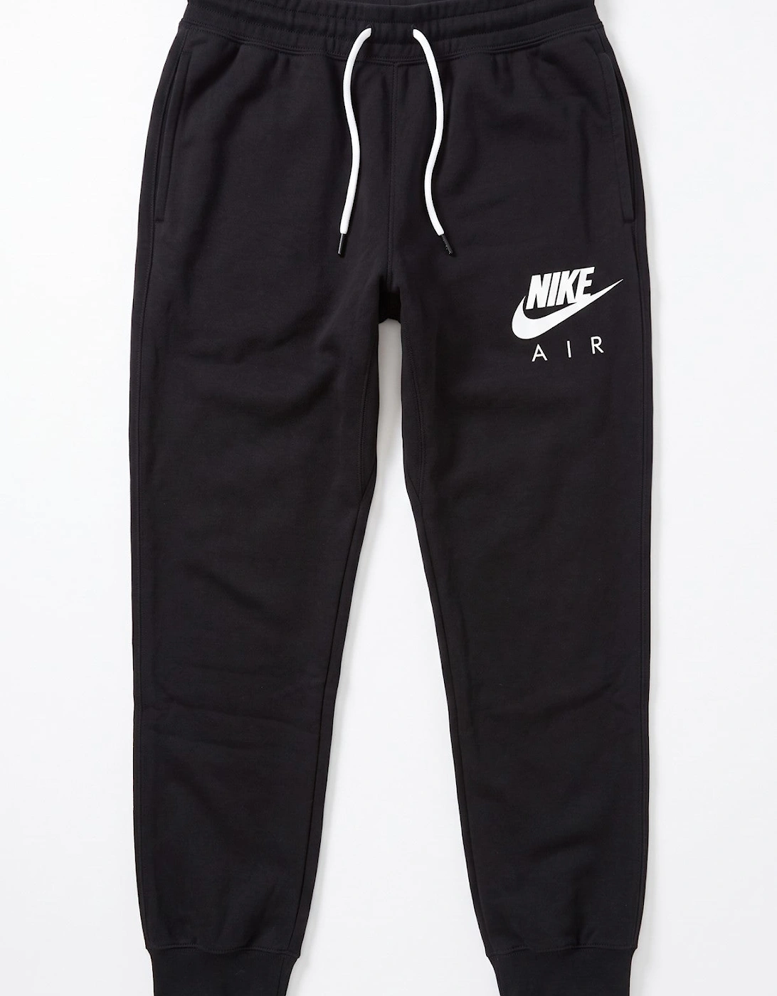 Nike Air Mens Fleece Joggers in Black