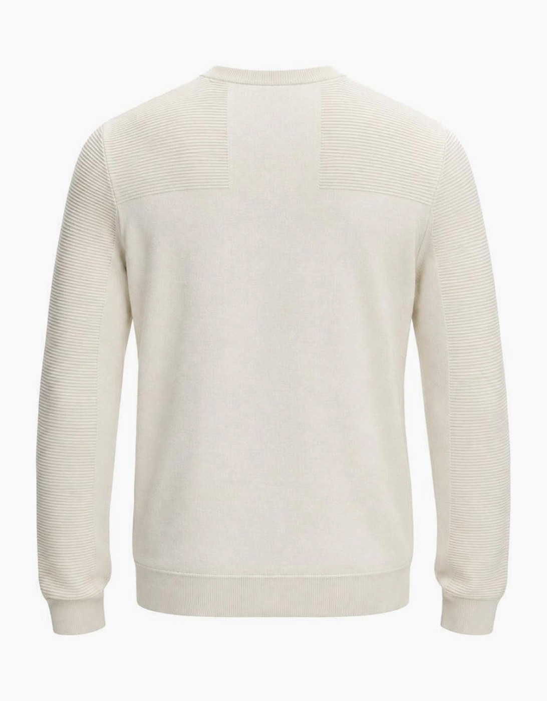 BOSS Momentum-X Crew Neck Jumper Natural