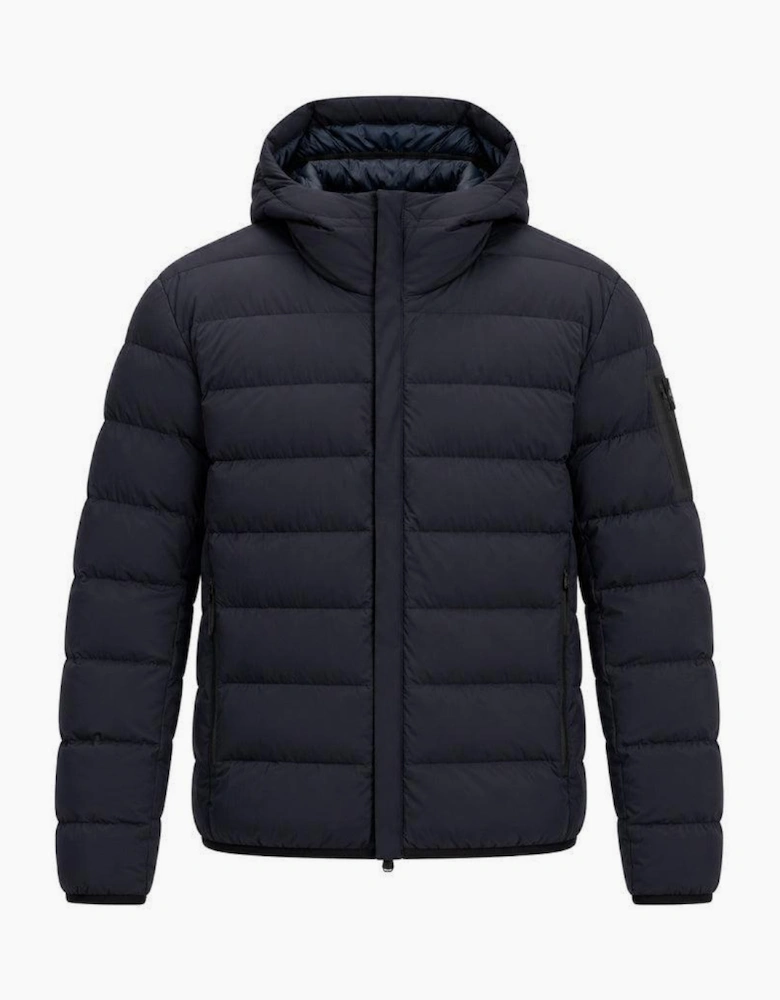 BOSS Riplite Hooded Down Jacket Dark Blue