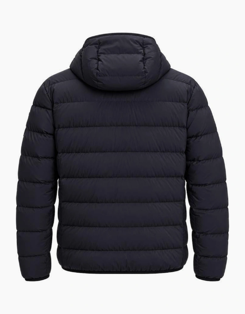 BOSS Riplite Hooded Down Jacket Dark Blue