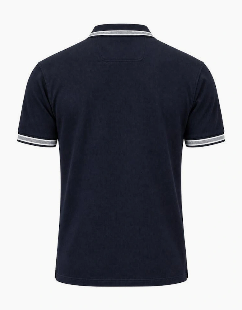 BOSS Paddy Piqué Polo Shirt Dark Blue
