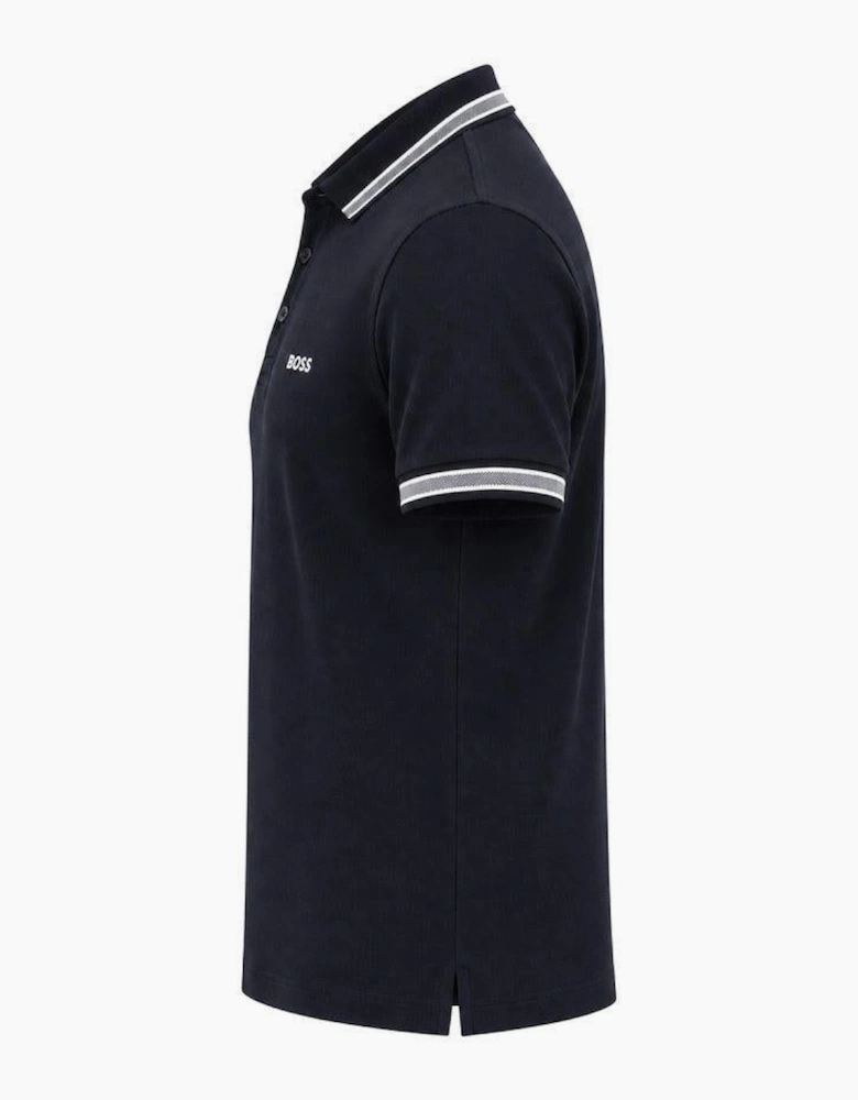 BOSS Paddy Piqué Polo Shirt Dark Blue
