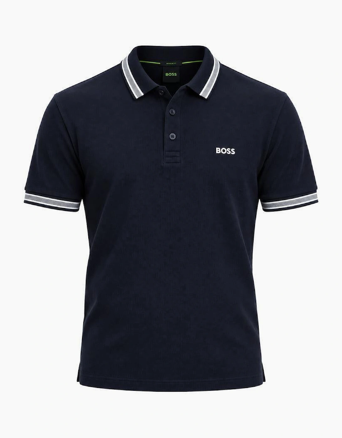 BOSS Paddy Piqué Polo Shirt Dark Blue