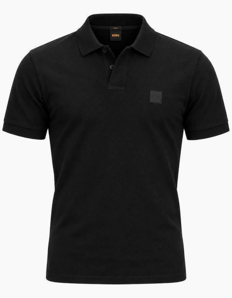 BOSS Slim Fit Passenger Polo Shirt Black