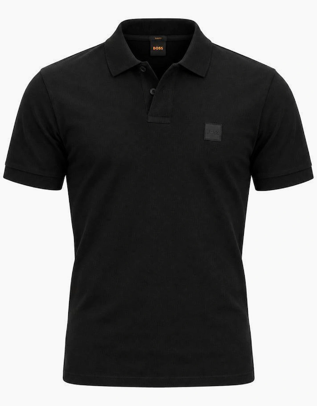 BOSS Slim Fit Passenger Polo Shirt Black