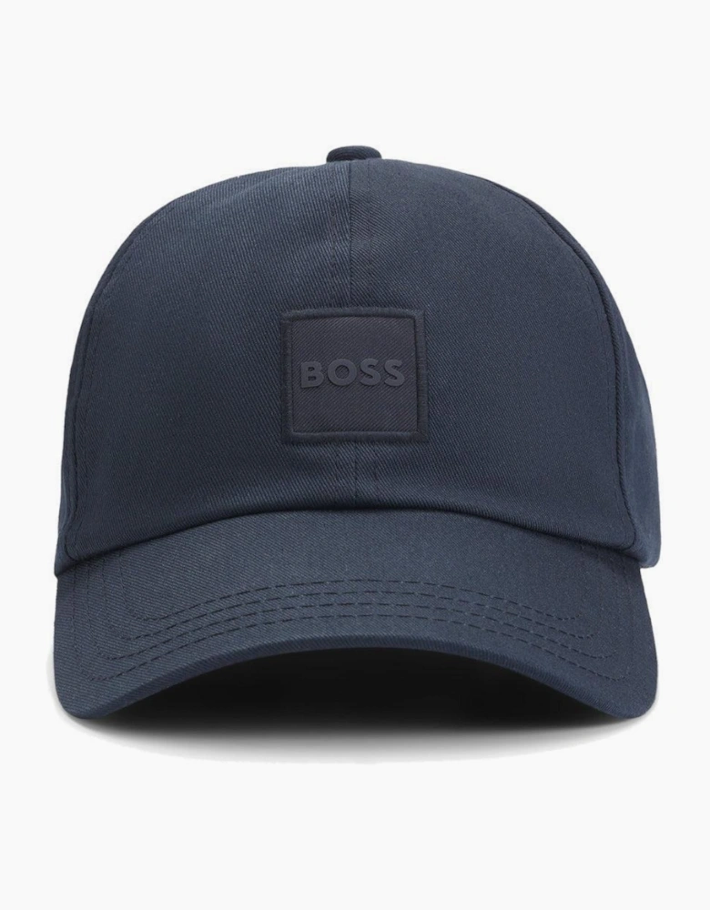 BOSS Derrel Logo Patch Cap Dark Blue
