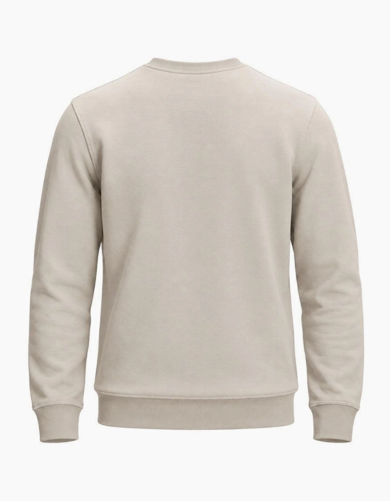 BOSS Reg Fit Westart Sweatshirt Light Grey