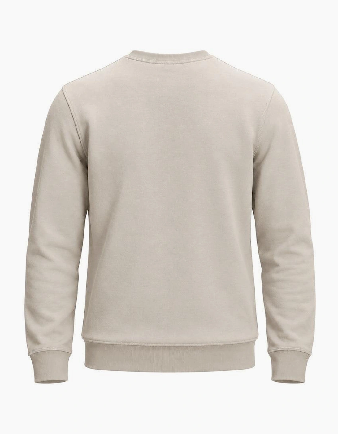 BOSS Reg Fit Westart Sweatshirt Light Grey