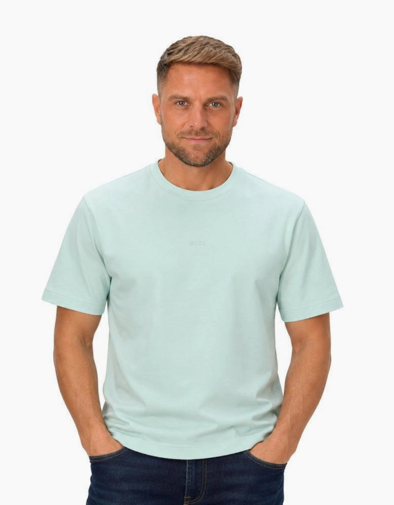 BOSS Relaxed Fit TChup T-Shirt Turquoise/Aqua