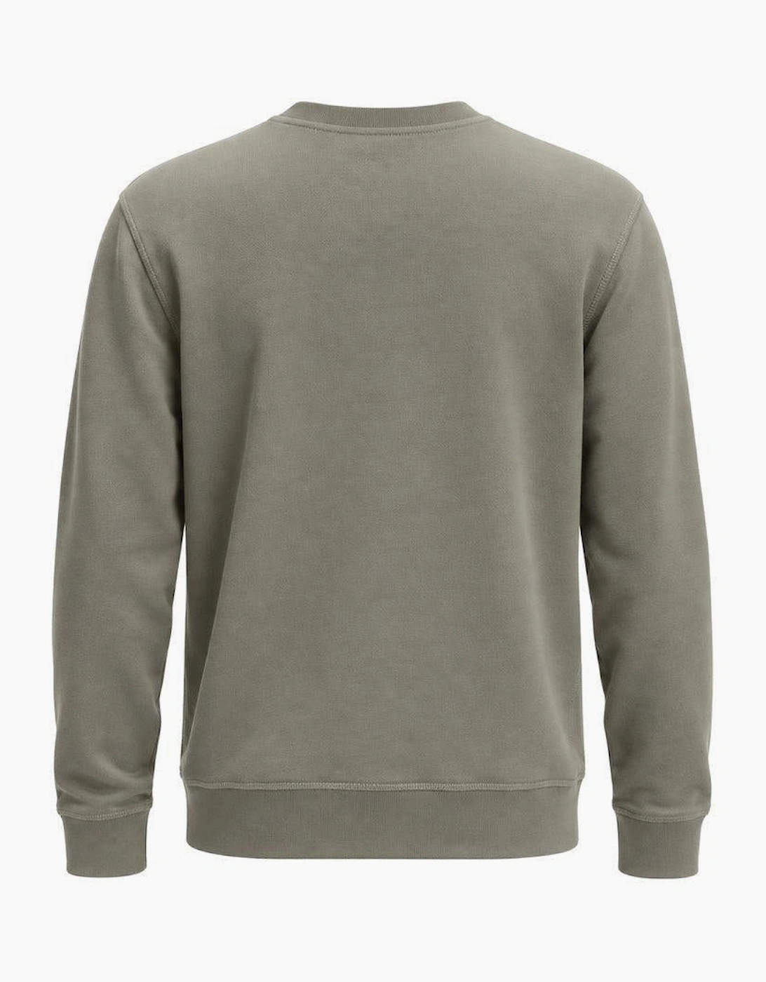BOSS Reg Fit Westart Sweatshirt Open Grey